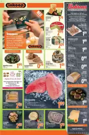 Inkoop Prospekt woche 43 Seite 4: Viktoriabarschfilet €1,99, Kerniger Kürbis €1,49