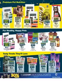 Checkers catalogue Page 2: Montego Sauce for Dogs, Montgomery's Dog Biscuits €59,99