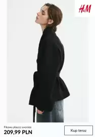 H&M gazetka tydzień 42 Strona 2: Filcowy płaszcz oversize H & M €209,99