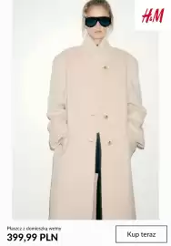 H&M gazetka tydzień 42 Strona 6: Płaszcz z domieszką wełny H & M €399,99