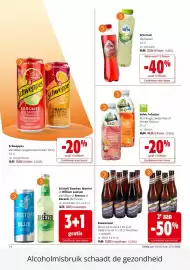 Colruyt folder Pagina 14: Kwaremont €13,02, Volvic Infusion €40,03