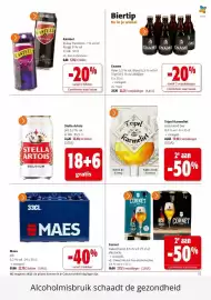Colruyt folder Pagina 15: Stella artois €23,40, Tripel Karmeliet €13,94