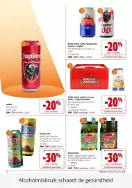 Colruyt folder Pagina 16: Stella artois, jupiler, corona, leffe of tripel karmeliet €37,68, Desperados €17,20