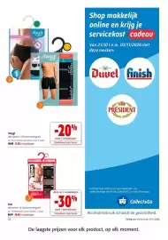 Colruyt folder Pagina 28: Sloggi alle dames- of herenondergoed €31,98, Dim heren- of damesondergoed €56,68