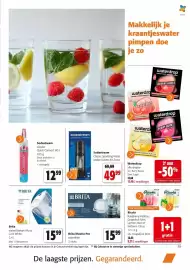 Colruyt folder Pagina 39: Brita Maxtra Pro waterfilter €15,99, Sodastream classic sparkling water maker starter kit €49,99