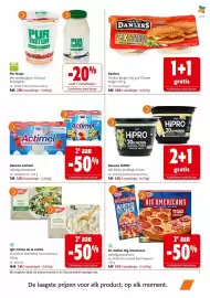 Colruyt folder Pagina 7: Dr. Oetker Big Americans €4,34, Danone HiPRO €4,90