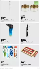 Biltema reklamblad Sida 17: Minisvets €29,90, Marshallhållare €39,90