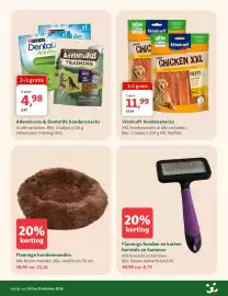 Maxi Zoo folder week 43 Pagina 11: Vitakraft hondensnacks €11,99, Flamingo honden en katten borstels en kammen €8,79