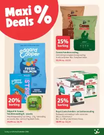 Maxi Zoo folder week 43 Pagina 13: Royal Canin honden- en kattenvoeding €14,24, Cavom hondenvoeding €44,53