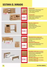 IDEA nábytek leták Strana 126: Dřevěná televizní stolní skříň €6.899,00, Dřevěná skříňka €3.499,00