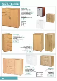 IDEA nábytek leták Strana 34: Komoda 1504A €2.499,00, Komoda 51507 €3.199,00