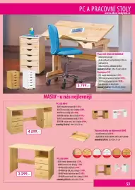 IDEA nábytek leták Strana 53: Dřevěný psací stůl €3.299,00, PC stůl 8847 €4.599,00
