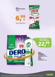 Catalog La Doi Pasi Pagină 13: Cif Dero €22,99, Snow șervețele anti pete €6,99