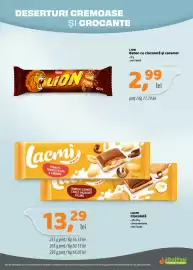 Catalog La Doi Pasi Pagină 6: Lion baton cu ciocolata si caramel €2,99, Lacmi ciocolată €13,29