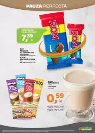 Catalog La Doi Pasi Pagină 8: Rom ciocolată cu cremă de rom €7,39, Amigo cafea instant €0,59