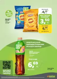 Catalog La Doi Pasi Pagină 9: Chio hula hoops €6,99, Fuze tea Piersici Hibiscus €6,69