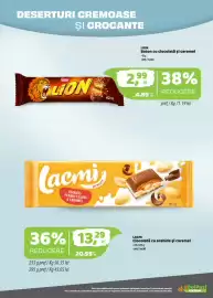 Catalog La Doi Pasi | Extra Pagină 7: Lacmi ciocolata cu arahide si caramel €13,29, Lion baton cu ciocolata si caramel €2,99