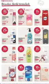 Rossmann akciós újság Oldal 12: Dove men+care active comfort fifa férfi tusfürdő €1.428,00, Old Spice tusfürdő €1.969,00