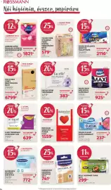 Rossmann akciós újság Oldal 16: This is redy comfy menstruációs bugyi €6.799,00, Ooops! maxi háztartási papírtörlő €925,00