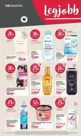 Rossmann akciós újság Oldal 2: Organic shop bőrradír, testradír vagy testszuflé €1.749,00