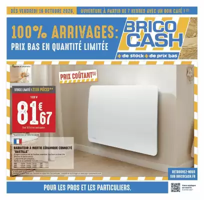 Brico Cash (valable jusqu'au 29-10)