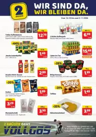 2Brüder Prospekt Seite 1: Lipton Ice Tea €15,49, Bibigo Ramyun €1,39