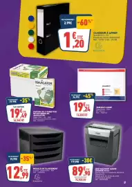Catalogue Bureau Vallée page 3: EXACOMPTA MODULE DE CLASSEMENT €12,99, Rexel Destructeur coupe croisée X410 €89,90