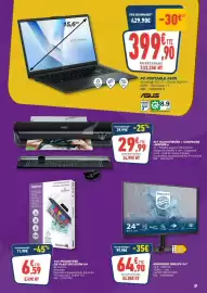 Catalogue Bureau Vallée page 9: PHILIPS MONITEUR 24" €64,90, Fellowes Pochettes à plastifier €6,59