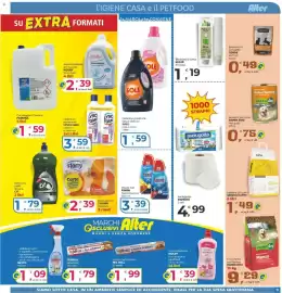 Volantino Alter Discount Pagina 11: Power Gel FINISH fresh o lemon €3,39, Carta cucina decorata Florry €2,39