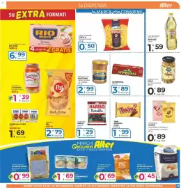 Volantino Alter Discount Pagina 9: Olio Belvedere di Semi vari €1,59, Mais I Campagnoli €1,69