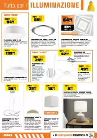 Volantino OBI Pagina 6: Lampadario a sospensione LED €139,00, Plafoniera LED Ø 45 CM €94,99