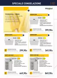 Volantino Unieuro Pagina 5: WHFF 6403 W4E Congelatore Verticale 700 MM €649,90