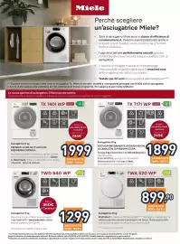 Volantino Unieuro Pagina 4: Asciugatrice 9 kg €1.999,00, Asciugatrice 9 kg €1.299,00