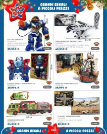Volantino Toys Center Pagina 108: Exobot Robot Transporter €29,99, Nave dei pirati playset €39,99