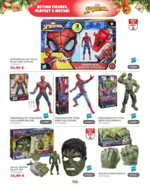 Volantino Toys Center Pagina 115: Spiderman set role play web action €34,99