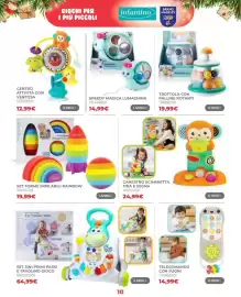 Volantino Toys Center Pagina 12: Speedy magica lumachina €14,99, Set forme impilabili rainbow €19,99