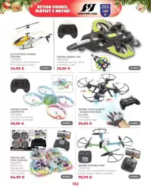 Volantino Toys Center Pagina 134: Drone Glow Compatto €39,99, Elicottero power copter €24,99