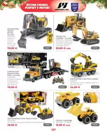 Volantino Toys Center Pagina 139: Escavatore Volvo €79,99, JCB Construction Team €29,99
