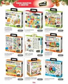 Volantino Toys Center Pagina 176: La mia casetta montessori Headu €2,00, Il giocaforme Headu €1,00