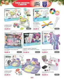 Volantino Toys Center Pagina 179: Manga Comic Creator €24,99, Stationery Set Axolotl €19,99