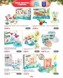 Volantino Toys Center Pagina 181: Sticky Nano €9,99, Macchina del gelato - pasta da modellare €19,99