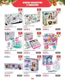 Volantino Toys Center Pagina 184: Diamant Art Kawaii €29,99, Proiettore da disegno Frozen €19,99