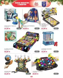 Volantino Toys Center Pagina 193: Flipper Arcade €59,99, Surprise Machine €49,99
