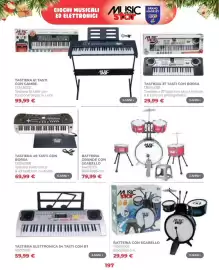 Volantino Toys Center Pagina 199: Tastiera elettronica 54 tasti con BT €59,99, Tastiera 37 tasti con borsa €29,99
