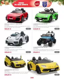 Volantino Toys Center Pagina 210: Porsche Spyder Elettrica 12V €299,00, Audi RS E-Tron GT - Ride On 12V €189,00