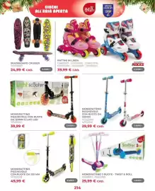 Volantino Toys Center Pagina 216: Light scooter €39,99, Monopattino pieghevole €29,99