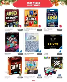 Volantino Toys Center Pagina 242: Las Vegas Ravensburger €16,01, The Game €11,30