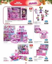 Volantino Toys Center Pagina 39: Set borsetta e bambola Minnie €39,99, Yatch Playset €34,99