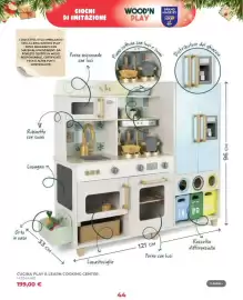 Volantino Toys Center Pagina 46: Cucina Play & Learn Cooking Center €199,00