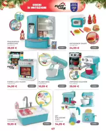 Volantino Toys Center Pagina 49: Planetaria €10,99, Forno luci e suoni Funny Home €24,99